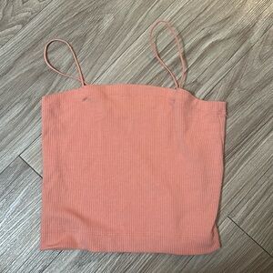 American Eagle Ribbed Tank Crop Top
